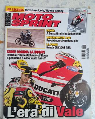 MOTOSPRINT  Valentino Rossi Ducati - Wayne Rainey