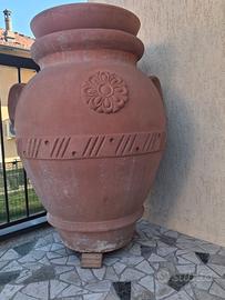 Orcio toscano anfora vaso giara in terracotta