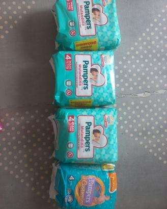 Lotto Pannolini Pampers Taglia 4 (8-15 kg) – Baby-