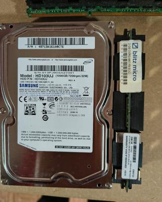 Hard Disk sata 3.5" 1 TB Samsung 