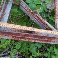 trave capriata in ferro angolare