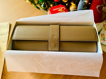 Rolex Watch Roll originale portaorologi per 3/4 ⌚️