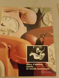 Raro Inserto Pubblicitario Brochure SIP (1976) -