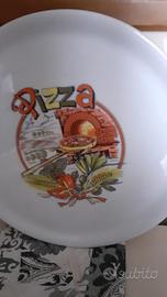 Piatti pizza con decoro