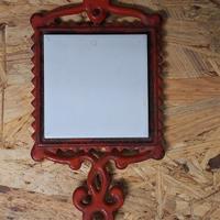 Sottopentola Vintage bianco e rosso