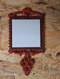 Sottopentola Vintage bianco e rosso