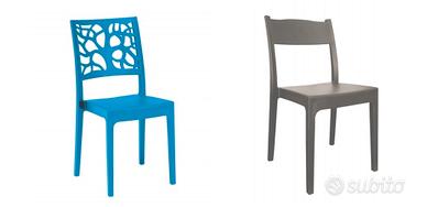 sedie sgabello in vari stili