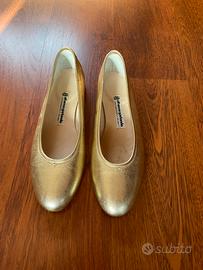 BALLERiNE IN PELLE (col.ORO)