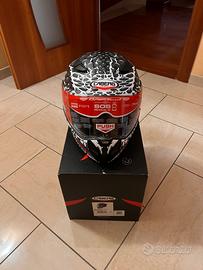 Casco Caberg drift evo 2 crok Nero antracite rosso