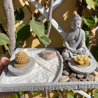 Giardino Zen con accessori