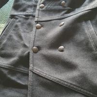 cappotto lungo di panno 