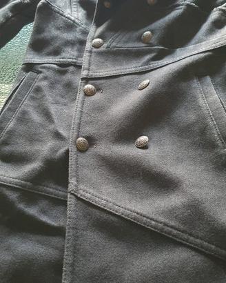 cappotto lungo di panno 