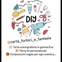 Bomboniere party kit e torte scenografiche