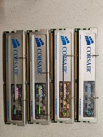 Corsair XMS 4x512MB DDR400 (DDR1) CL2