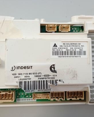 Scheda  per Indesit modello IWD7109 BS ECO