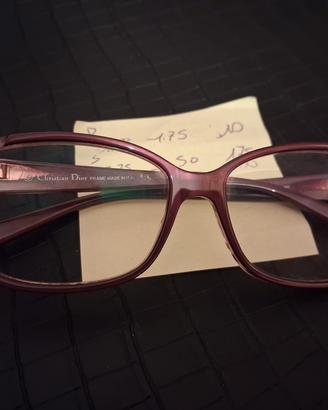 Montatura da vista Christian Dior lenti graduate