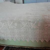 Copriletto uncinetto realizzata a mano