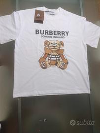 maglietta bianca Burberry 