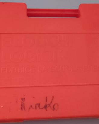 Blocchi logici gioco educativo 48 pezzi scuola
