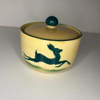 Zaccagnini ceramiche Anni 50 Scatola cerbiatto