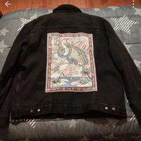 Giacca e smanicato Levi's custom patch serigrafia 