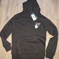felpa off White tg. M/L nera 