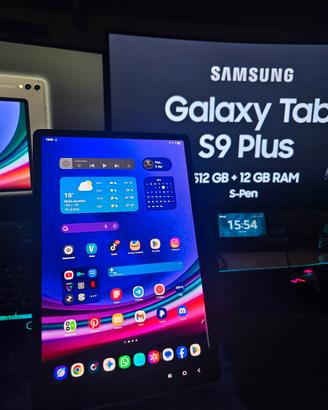 Samsung Tab S9 + (Plus) 512 GB + 12 RAM - Graphite