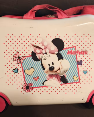 valigia cavalcabile Disney Minnie 
