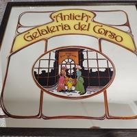 Specchio pubblicitario Antica Gelateria del Corso
