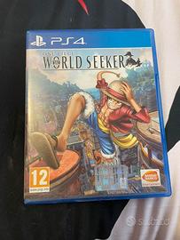 one piece world seeker ps4 play station 4