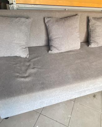 Alvdalen Divano letto 3 posti Knisa grigio chiaro 