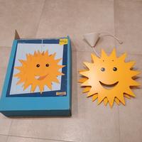 lampadario a forma di sole 