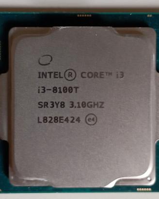 CPU / Processore Intel Core i3-8100T 3.10 GHz