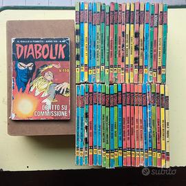 Fumetti DIABOLIK originali annate VIII-XVIII