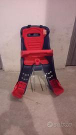 Seggiolone bici anteriore e posteriore