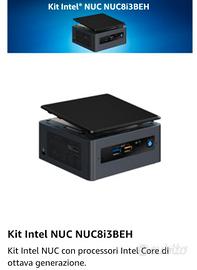 Mini PC NUC Intel i3-8109U • 16GB RAM • SSD 512GB 