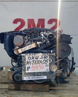 MOTORE COMPLETO BMW Serie 5 E60 M47N204D5 163 CV 1