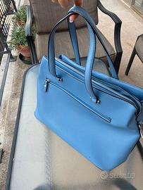 Borsa lavoro porta PC Carpisa azzurra