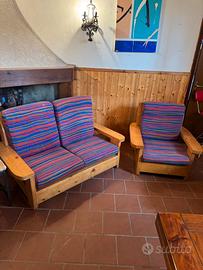 Divanetto più poltrona