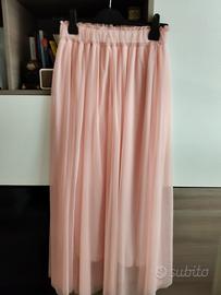 gonna lunga in tulle