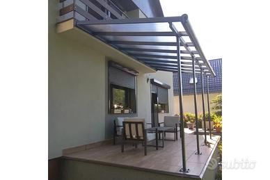 Tettoia per patio in alluminio NUOVA imballata