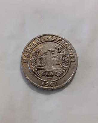 Moneta da collezione di paperopoli