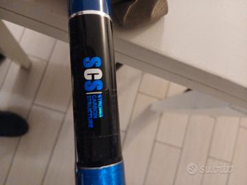 canna telescopica 6 metri alto modulo carbonio 