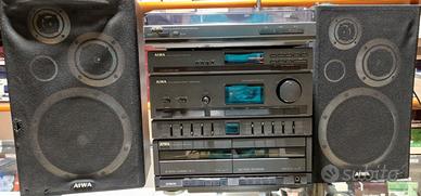 Impianto stereo Aiwa CX-75Z con giradischi