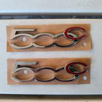 735596617 targhette Fiat 500 C