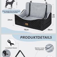 trasportino per cani auto xl