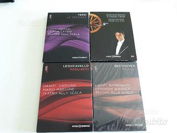 4 CD E DVD Verdi La Traviata -LEONCAVALLO -BEETHOV
