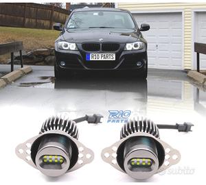 KIT LAMPADE OCCHI ANGEL IN LED 80W CANBUS BMW E90 