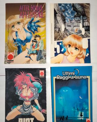 Cartoline promozionali manga anime Planet Manga
