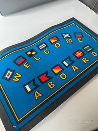 🛥️ Tappetino da barca “Welcome Aboard”